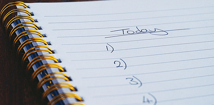 a to do list