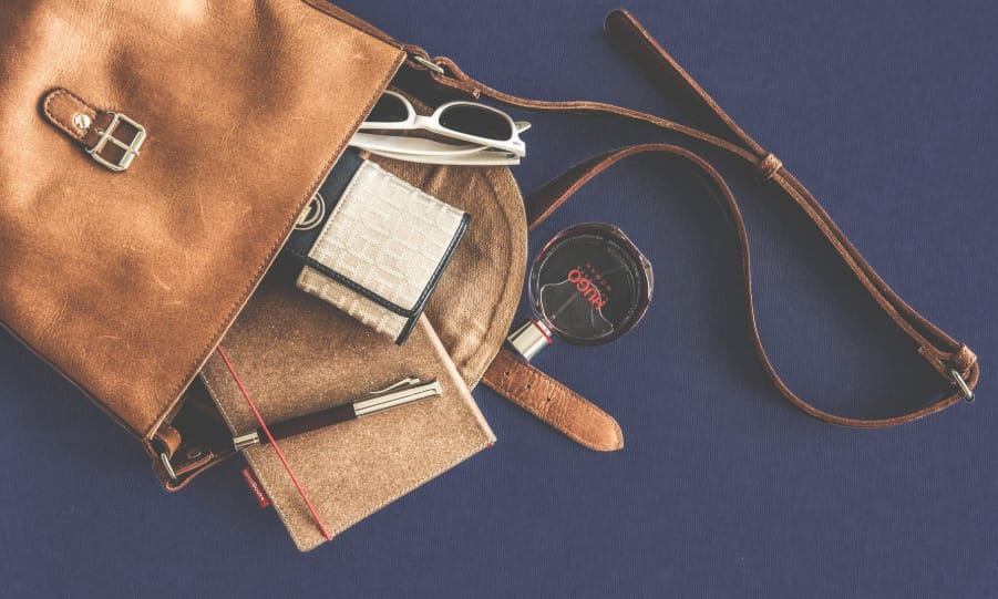 stuff in a bag