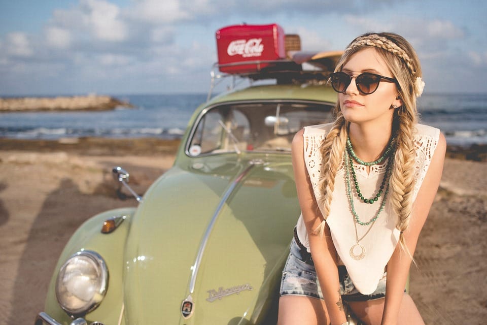 girl on a trip